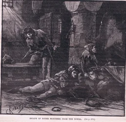Escape of Roger Mortimer from the Tower AD 1323